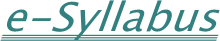 e-Syllabus
